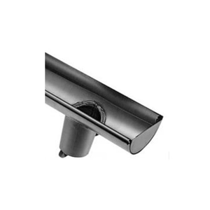 EMBOUT A TALON +NAIS 33 Ø100 ZINC DROITE